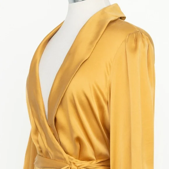 Zimmermann. Silk Wrap Midi Dress. - Picture 7 of 15